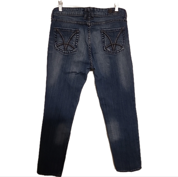 Kut From The Kloth Blue Dark Wash Jeans Size 8 EUC - Picture 2 of 13